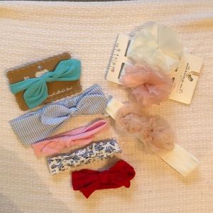 BUNDLE of infant headbands